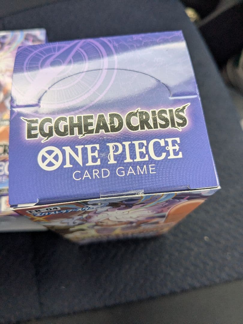 【新品未開封】4BOX　ワンピースカード　EB-04 テープ付き