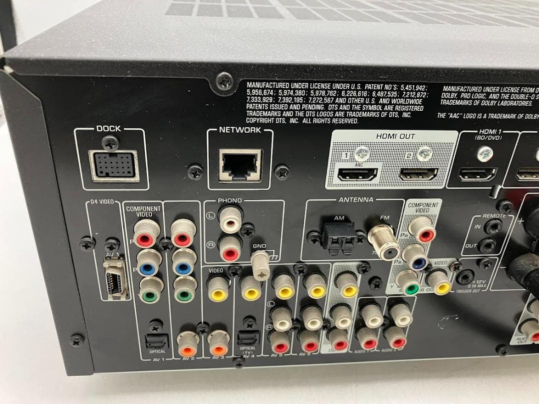 YAMAHA NATURAL SOUND 　AVレシーバー　RX-V771