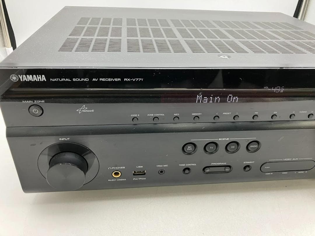 YAMAHA NATURAL SOUND 　AVレシーバー　RX-V771