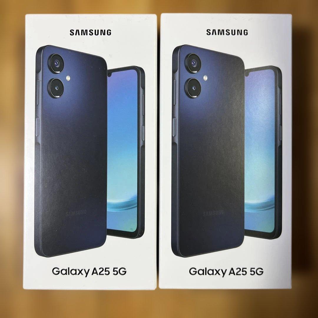 SC-53F Galaxy A25 5G 64GB ブラック2台セットB