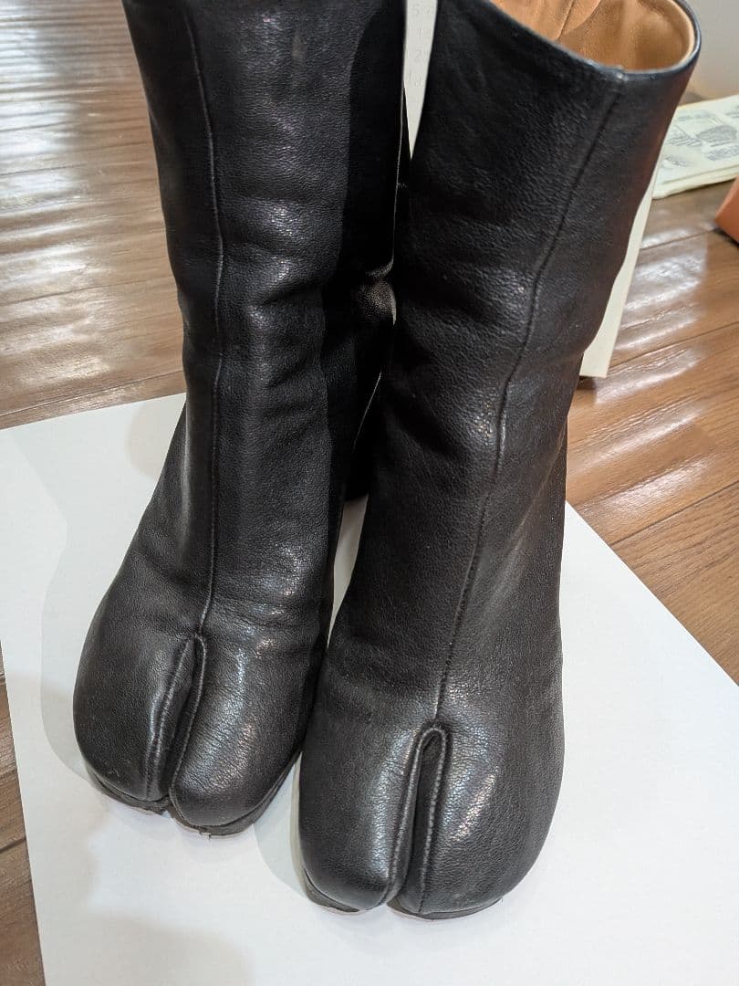Margielaタビブーツ 36 黒