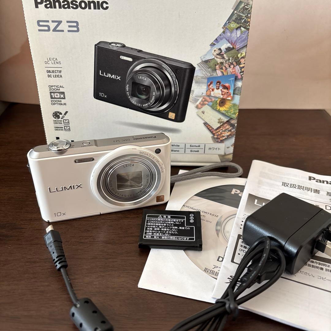 Panasonic Lumix SZ3 コンパクトデジタルカメラ