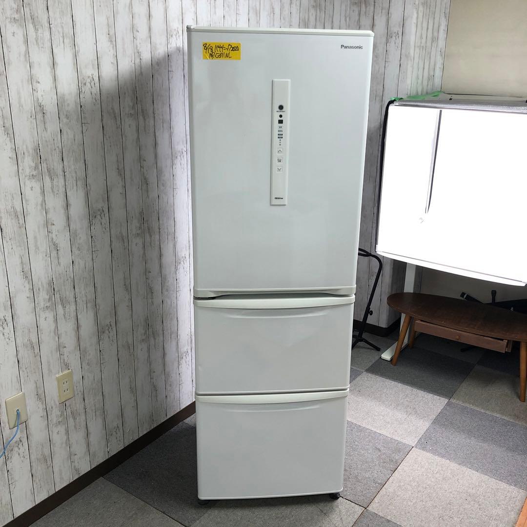 【美品】パナソニック　ノンフロン冷凍冷蔵庫　NR-C371NL　2020年製　D