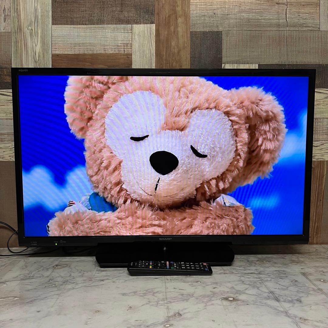 即日受渡❣️全国送料込シャープ 32型液晶テレビアクオス Wチューナー裏番組録画