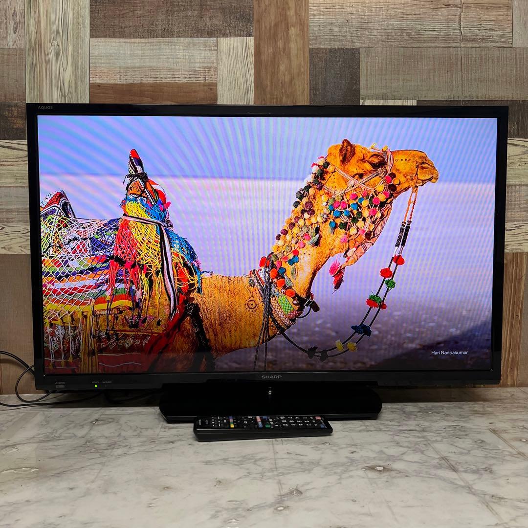 即日受渡❣️全国送料込シャープ 32型液晶テレビアクオス Wチューナー裏番組録画
