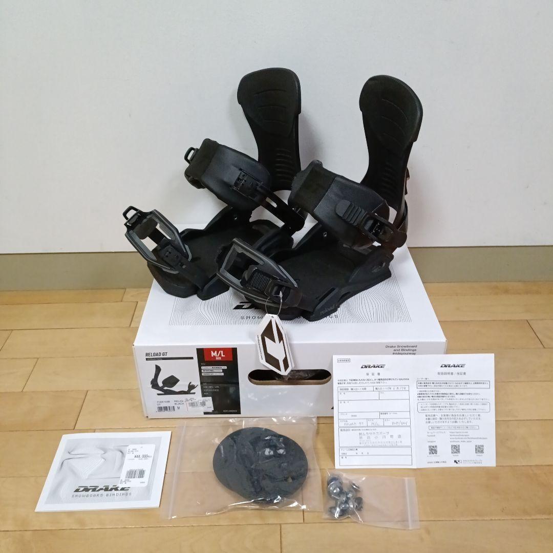 未使用　24-25ドレイクRELOAD GT ビンディング M/L 　グラトリ