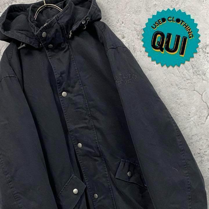 レアUS古着○ラルフローレン ポロジーンズ 中綿モッズコート メンズL