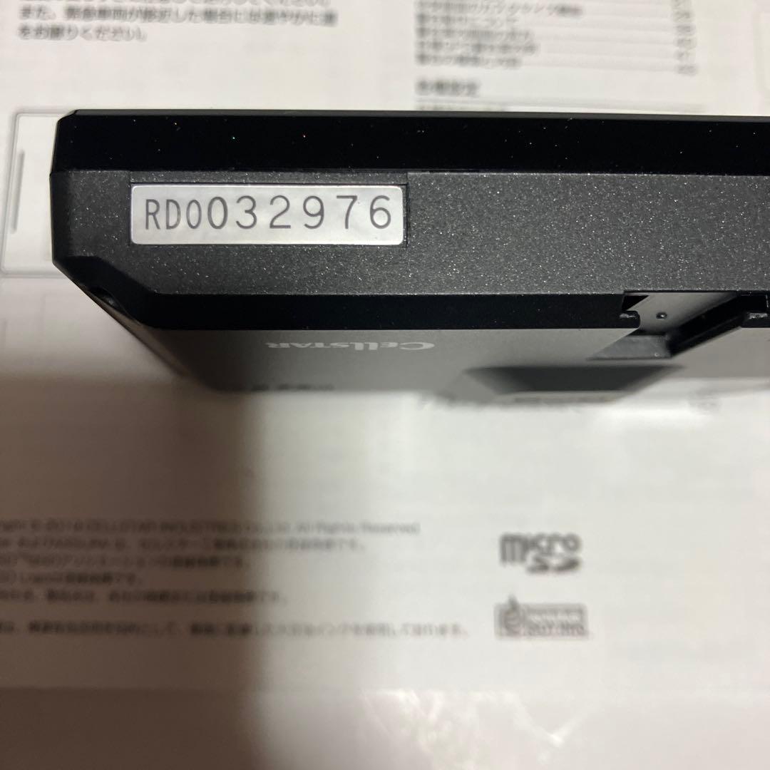 【セルスターレーダー探知機. AR−Ｗ.86 LA】【説明書付】