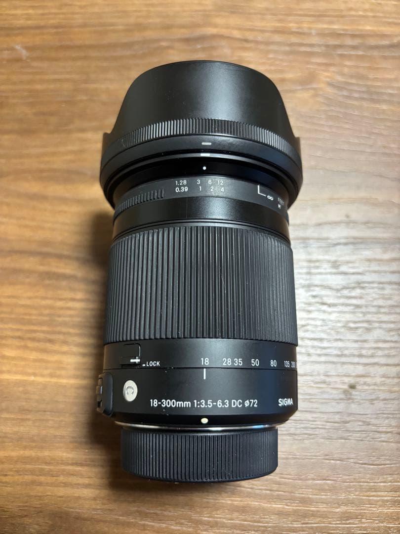 レンズ(ズーム) SIGMA 18-300mm f/3.5-6.3 DC 72mm