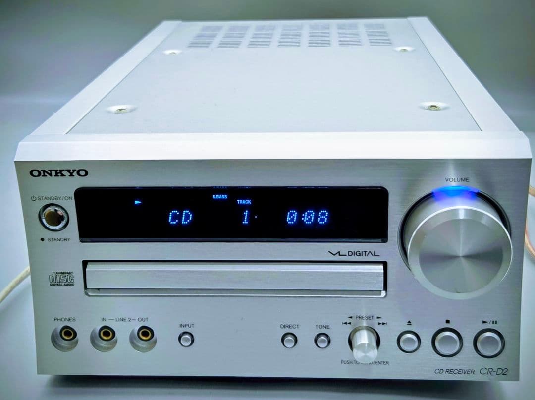 ONKYO オンキョー CR-D2 CDレシーバー　動作確認済み現状渡し