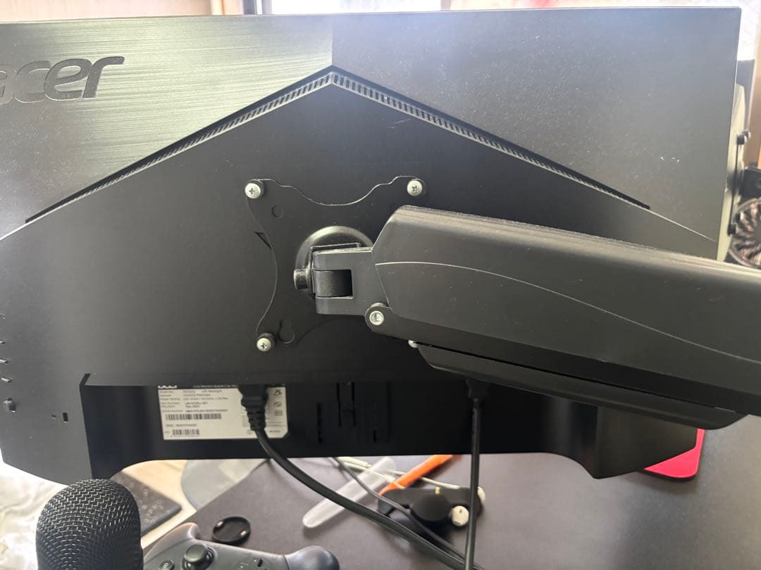 ゲーミングモニター　24.5インチ　165hz VG252QM3bmiipx