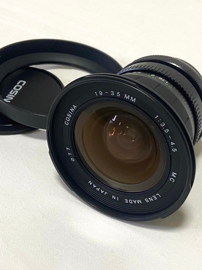 COSINA MC 19-35mm F3.5-4.5 広角ズームレンズMDMC