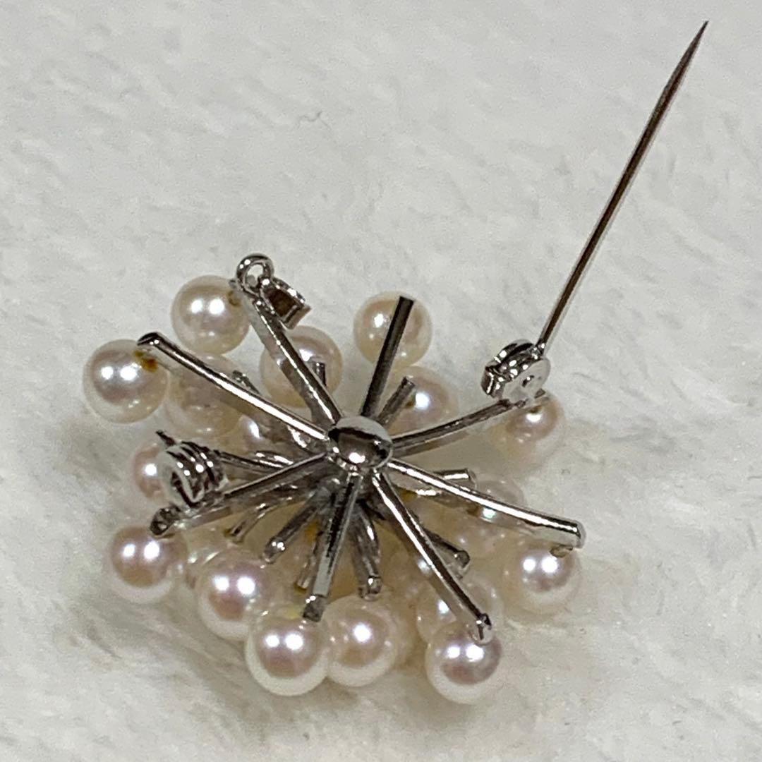 極上の逸品 アコヤ真珠 2WAY ピンブローチ ネックレストップ 25珠