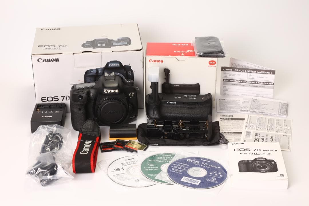 CANON EOS 7D MarkⅡ+バッテリーグリップBG-E16