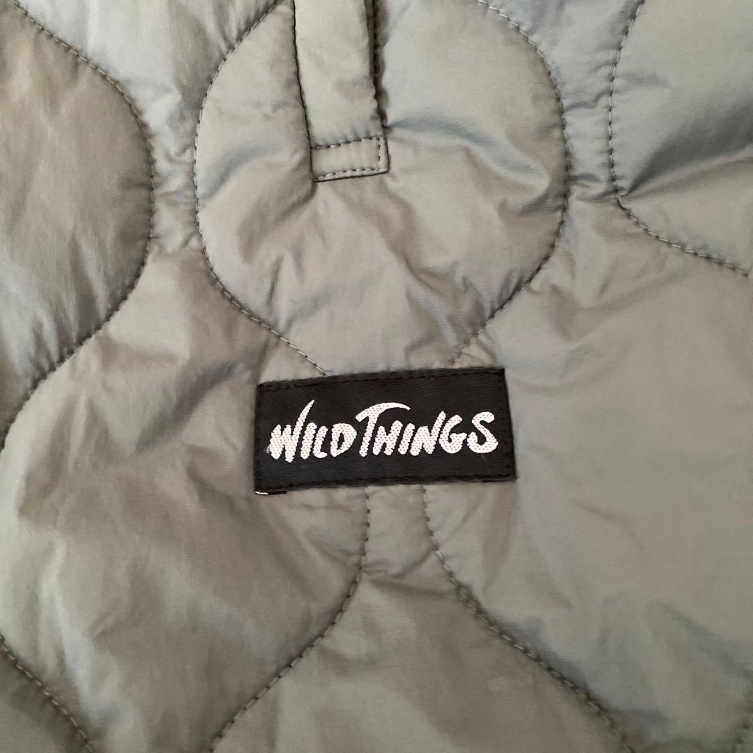 WILD THINGS × BabyHopperキルティング防寒ケープ