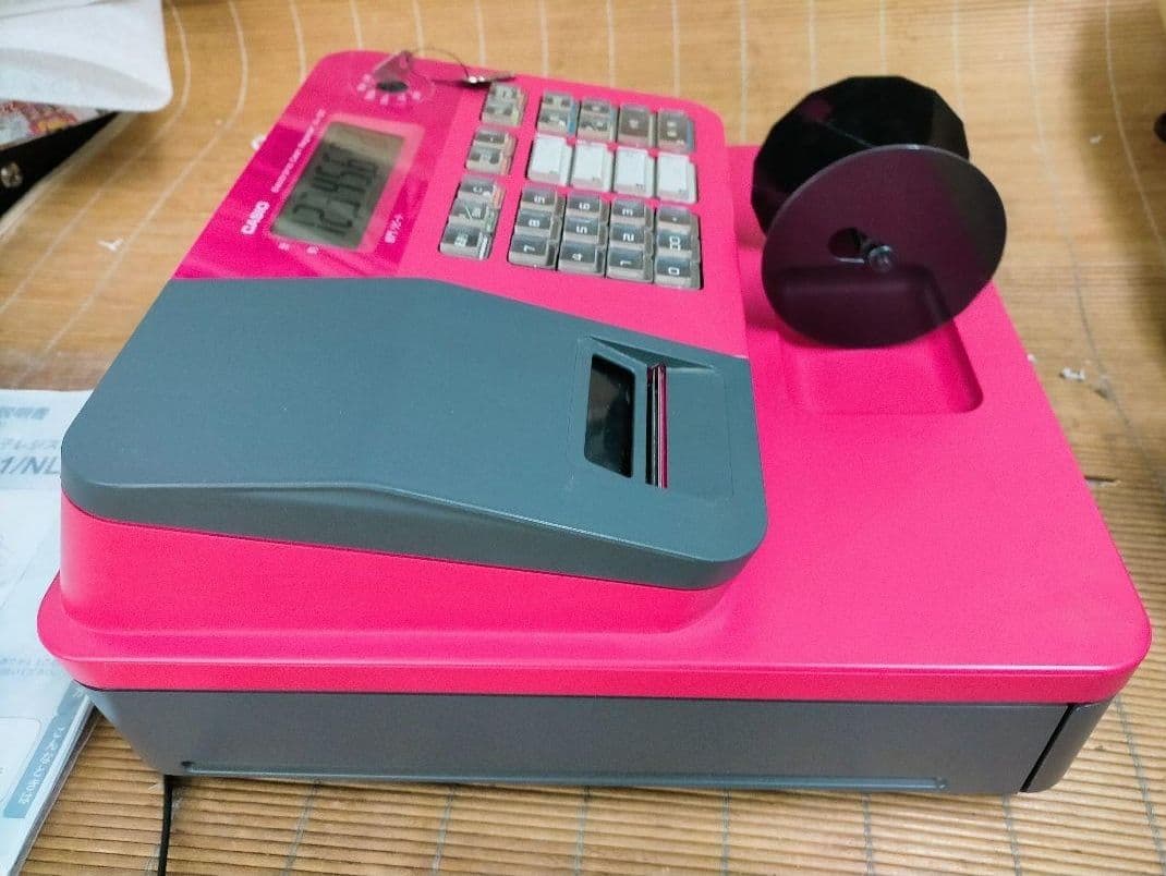 カシオレジスター　NL-100　コンパクト　人気機種　感熱紙　110888