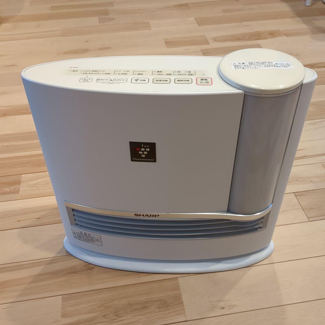 SHARP 加湿セラミックファンヒーター HX-H1200-W
