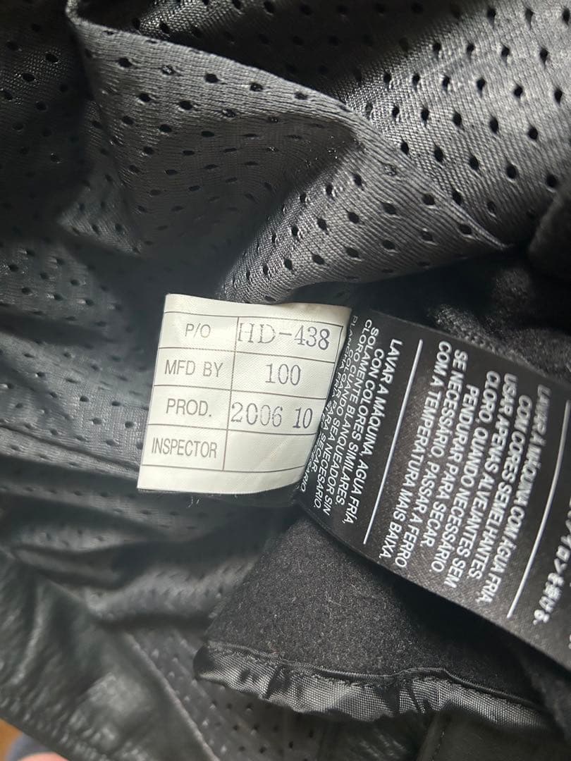 【希少　美品】ハーレーダビッドソン　ライダースジャケット　スカル