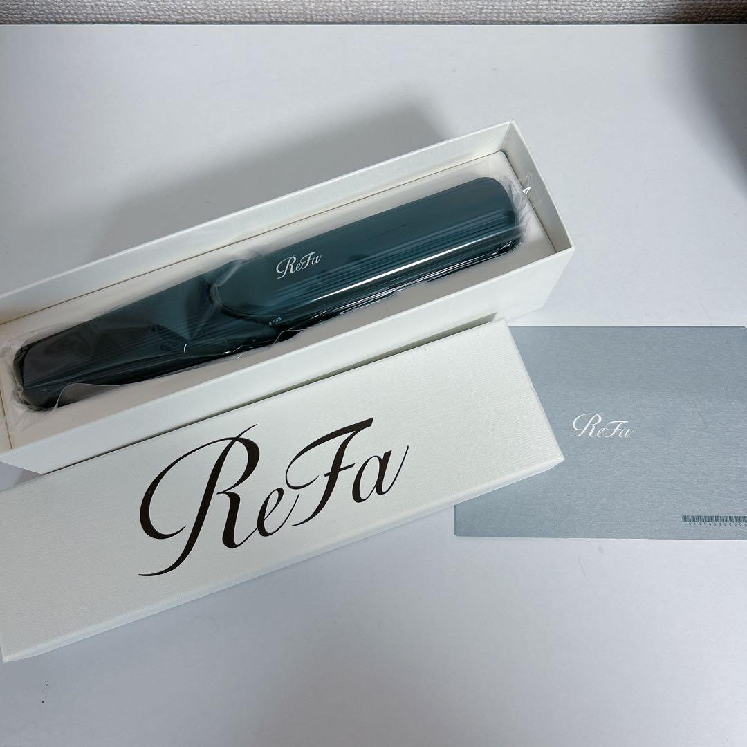新品未使用　ReFa リファファインガーアイロン ST ブラック