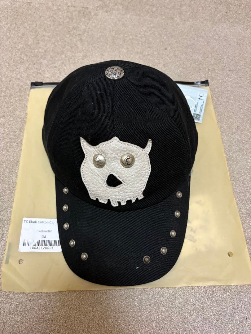 帽子 thug club TC Skull cap Black