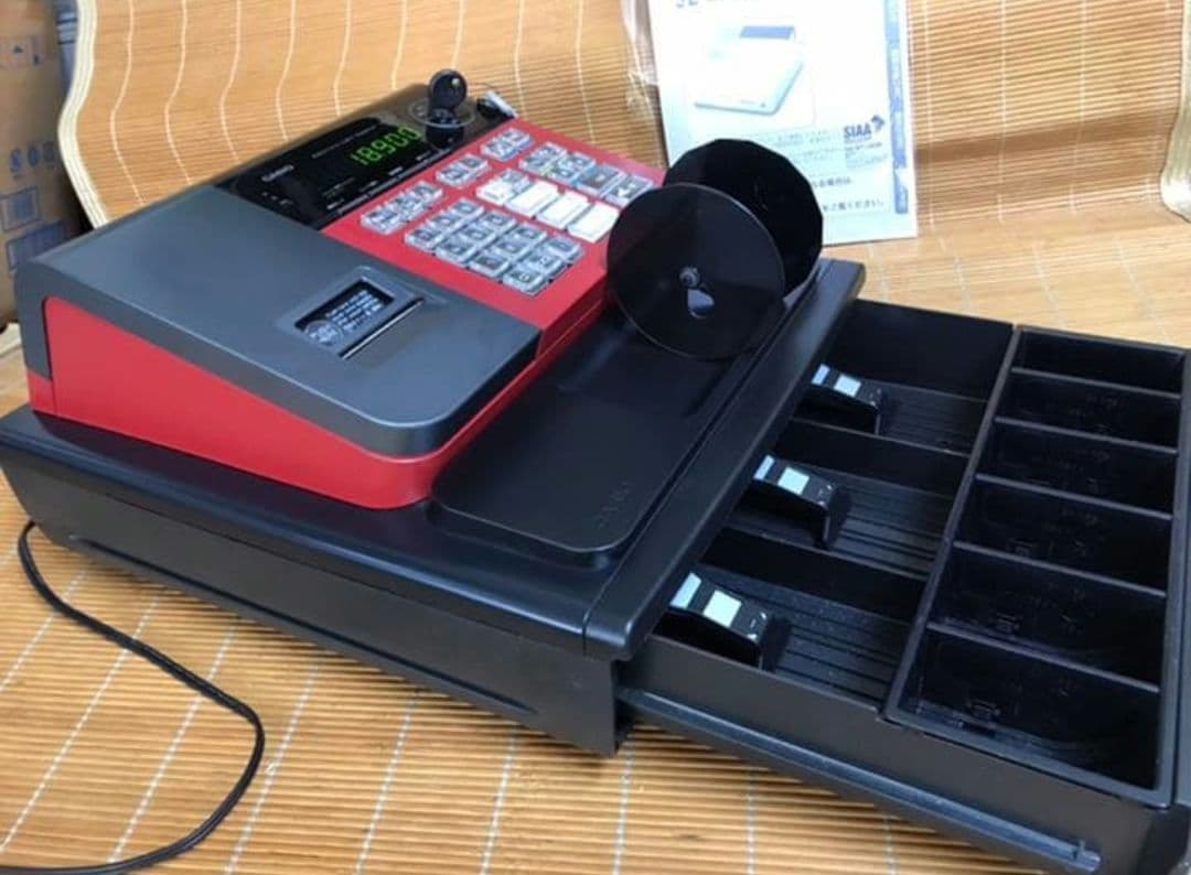 カシオレジスター　SE-S10中古です　希少カラー　030226