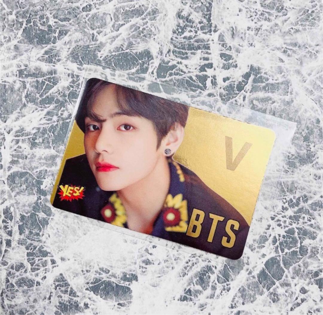 BTS 防弾少年団　公式香港限定　yesカードトレカ　ランダム雑誌封入　香港公式
