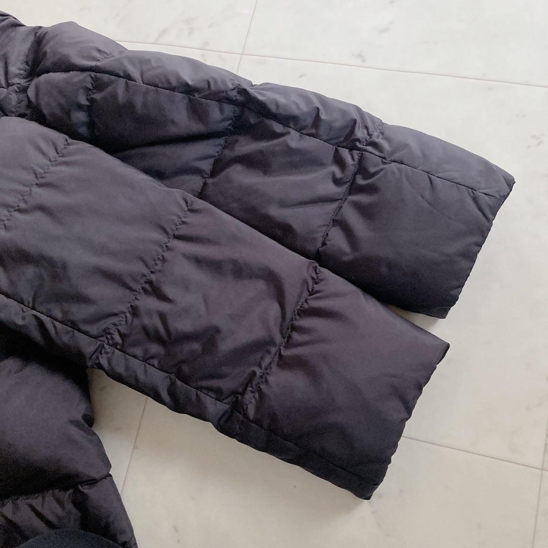 美品　スローブイエナ　ショールフードショートダウンコート　ブラック　38