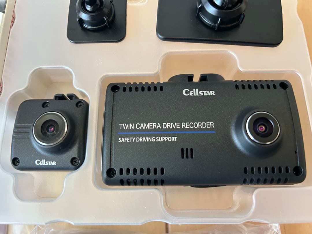 Cellstar ドライブレコーダー CS-91FH 前後カメラタイプ　美品