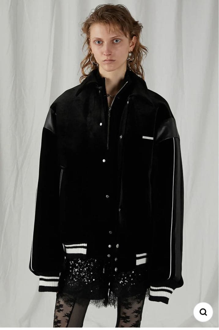 ジャケット・アウター Velour Stadium Jacket /prank project