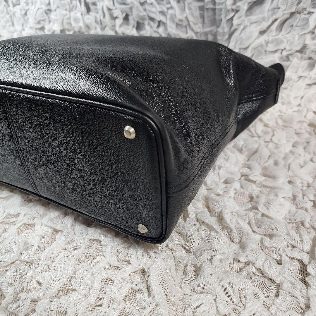 美品 ポーター リンク レザー トートバッグ S 同素材 ポーチ付き