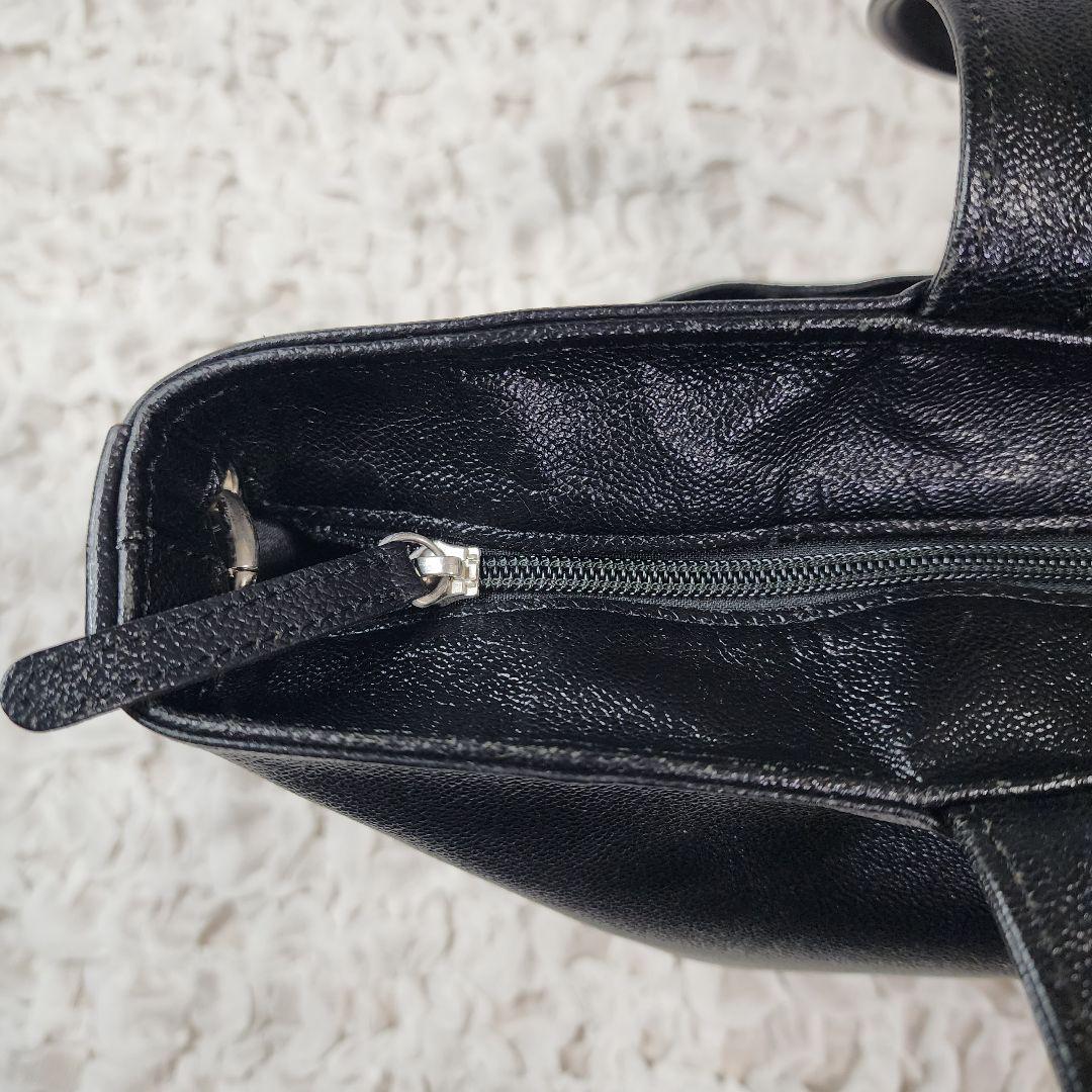 美品 ポーター リンク レザー トートバッグ S 同素材 ポーチ付き