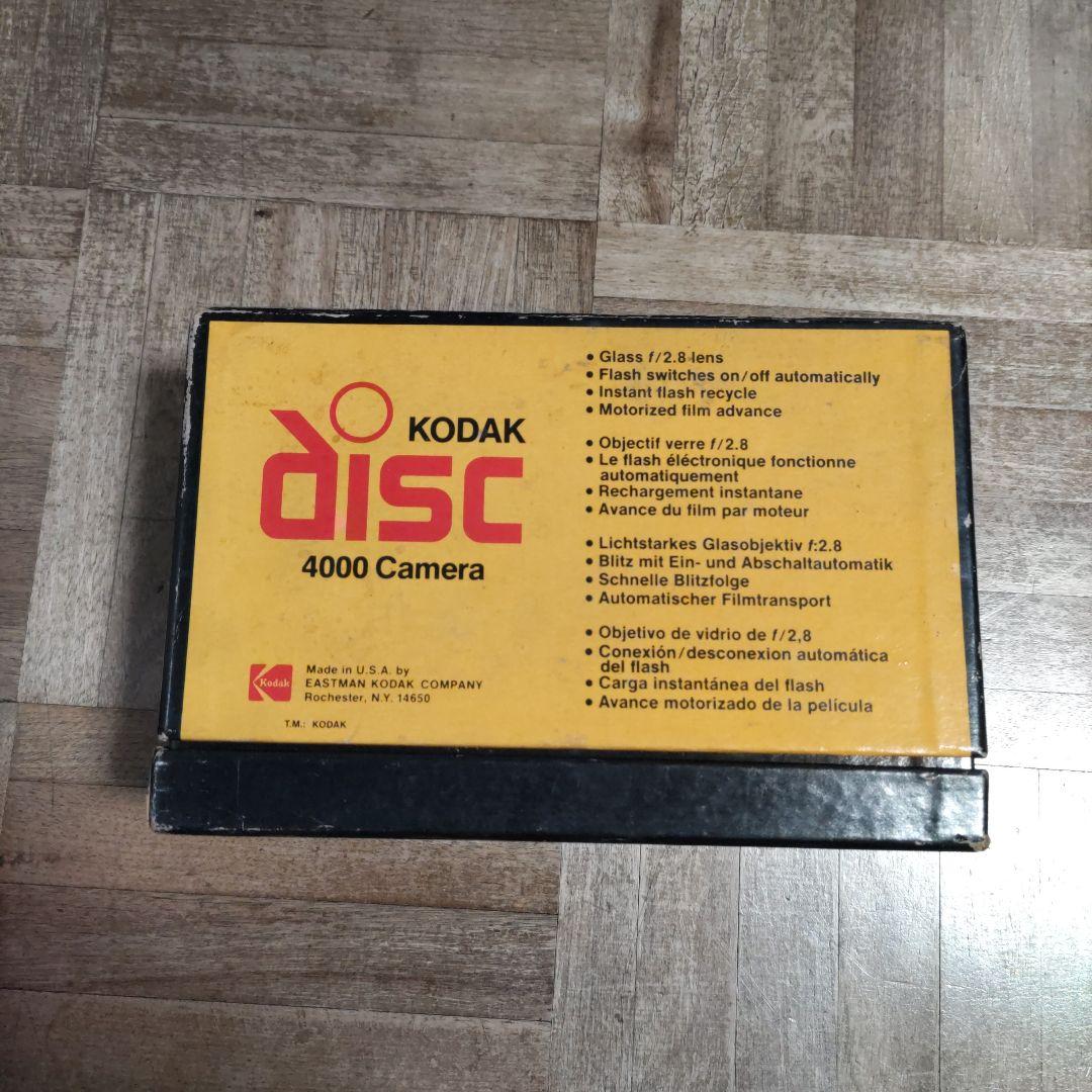 KODAK コダック DISC 4000 ディスクカメラ ディスクフィルム付属