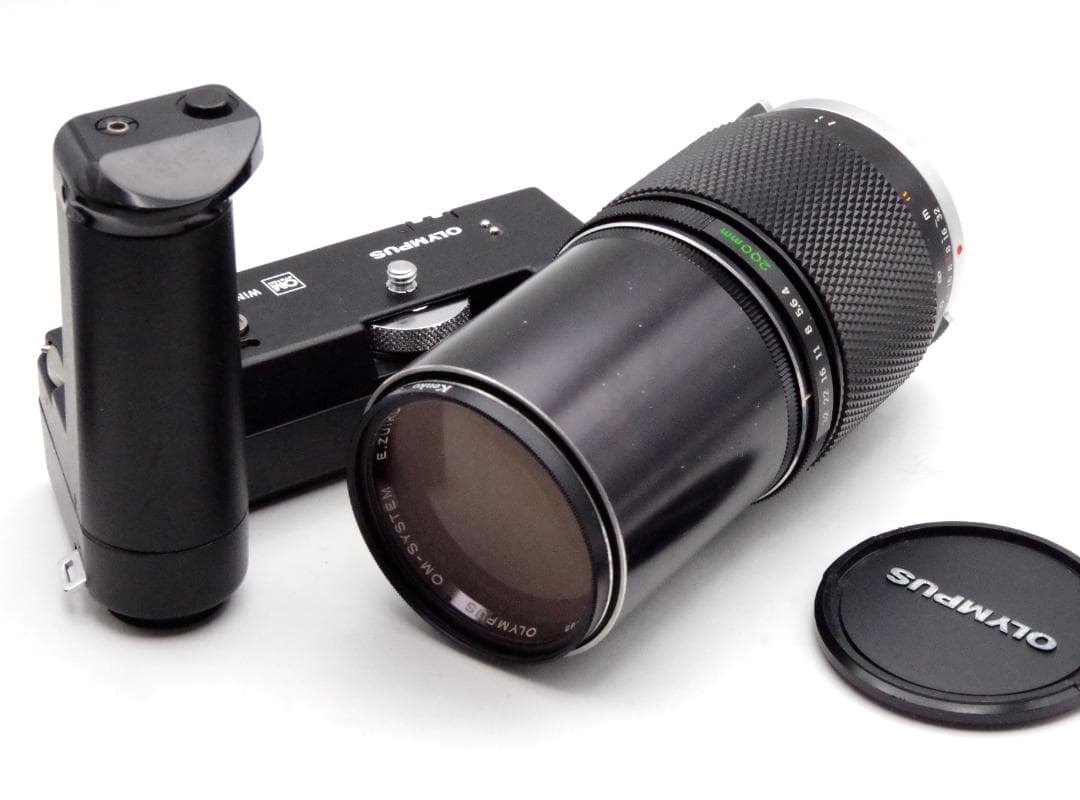 オリンパス OM-1 OM-SYSTEM 50mm f1.8 ワインダーセット