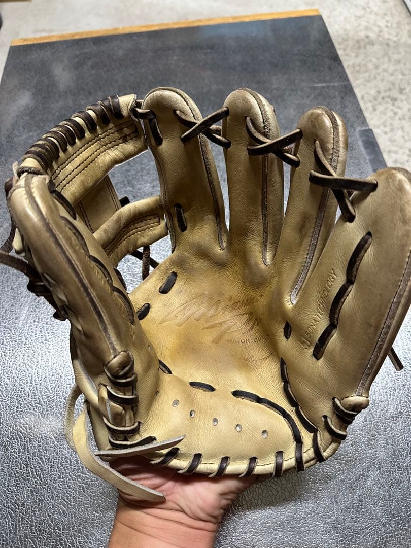 ミズノプロ　硬式グローブ　内野用