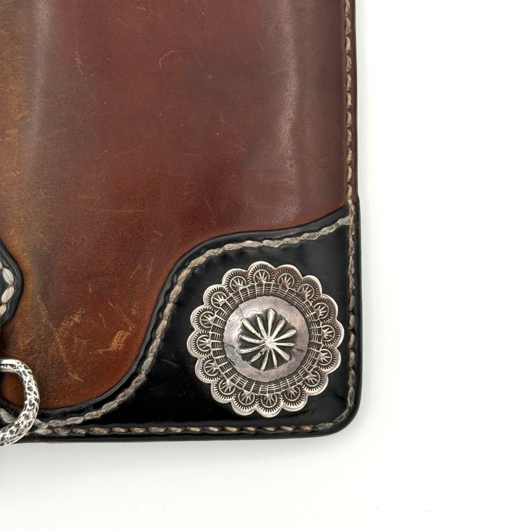 THE FLAT HEAD フラットヘッド 長財布 コンチョ コードバン