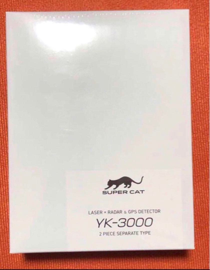 SUPER CAT YK-3000 レーダー探知機本体　ユピテル