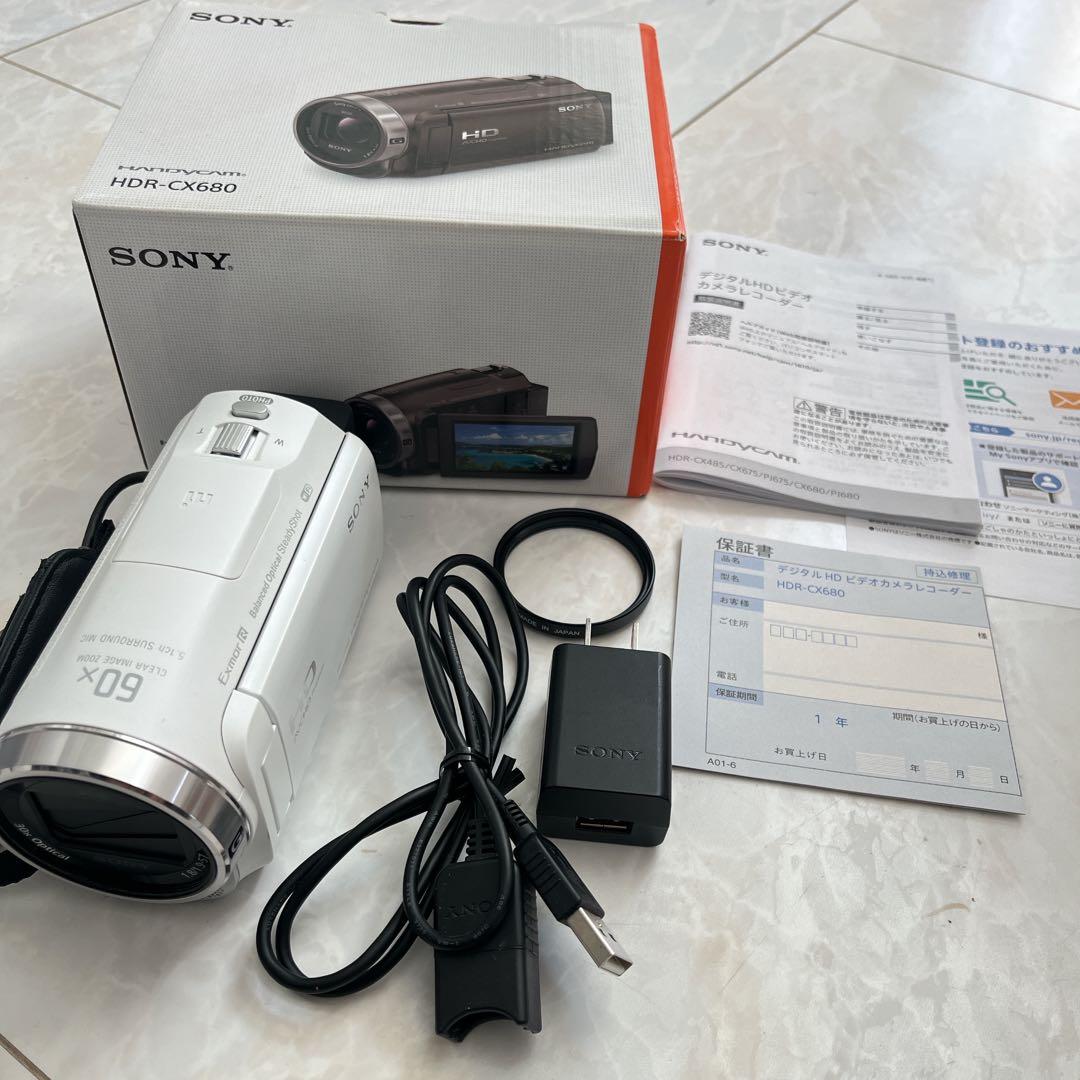 【美品】おまけ付きSONY HDR-CX680 （74）