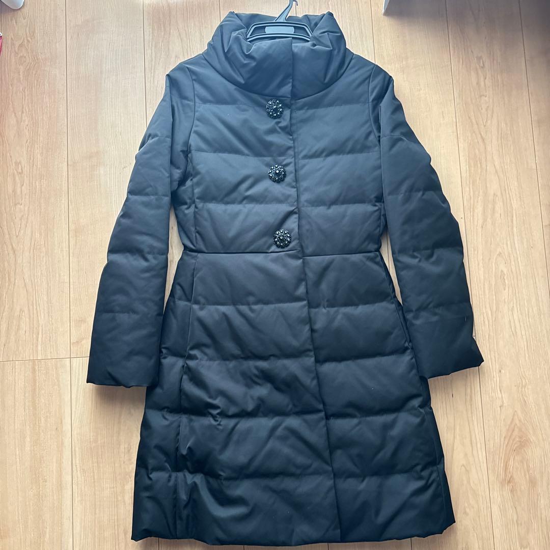 kate spade ブラック ダウンジャケット サイズ2 新品未使用　紙袋付き