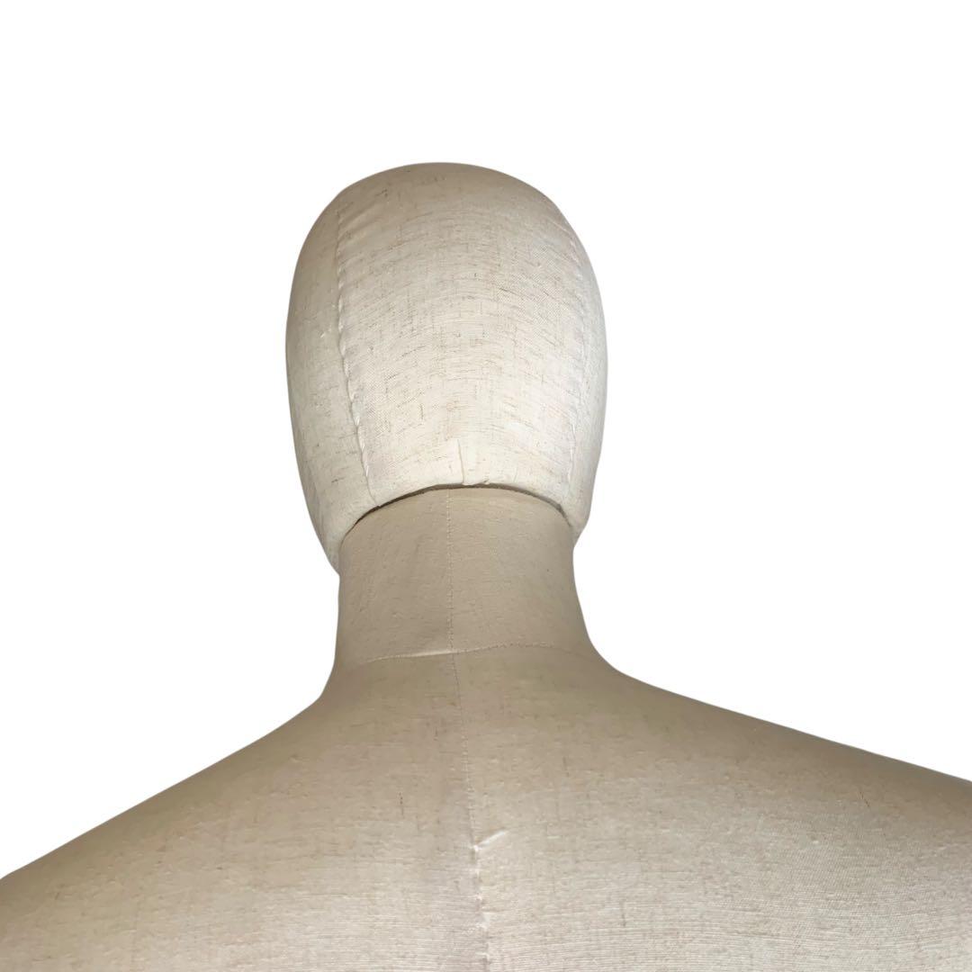 トルソー　メンズ　高さ調節可能　顔付き　ズボン履ける　マネキン