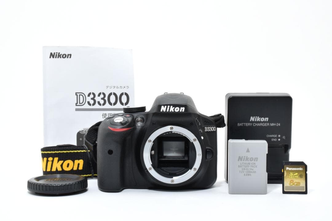 ★撮影枚数342枚・美品★Nikon ニコン D3300 ボディ #20927