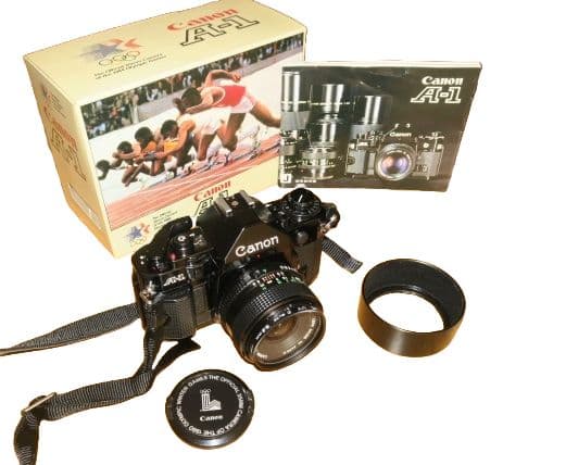 Canon A-1 35mmフィルム一眼レフカメラ