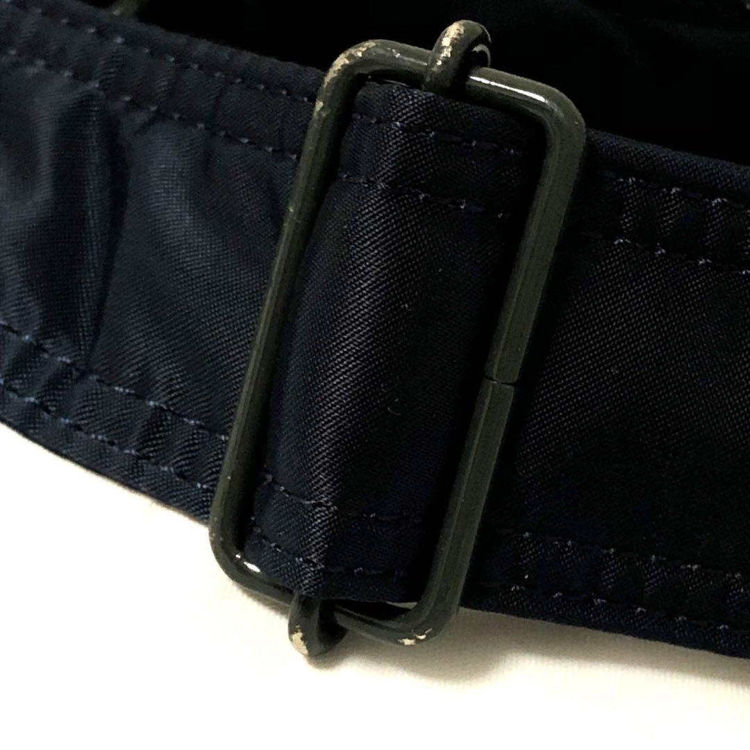 超美品✨現行タグ ポーター タンカー ボストンバッグ 2way アイアンブルー