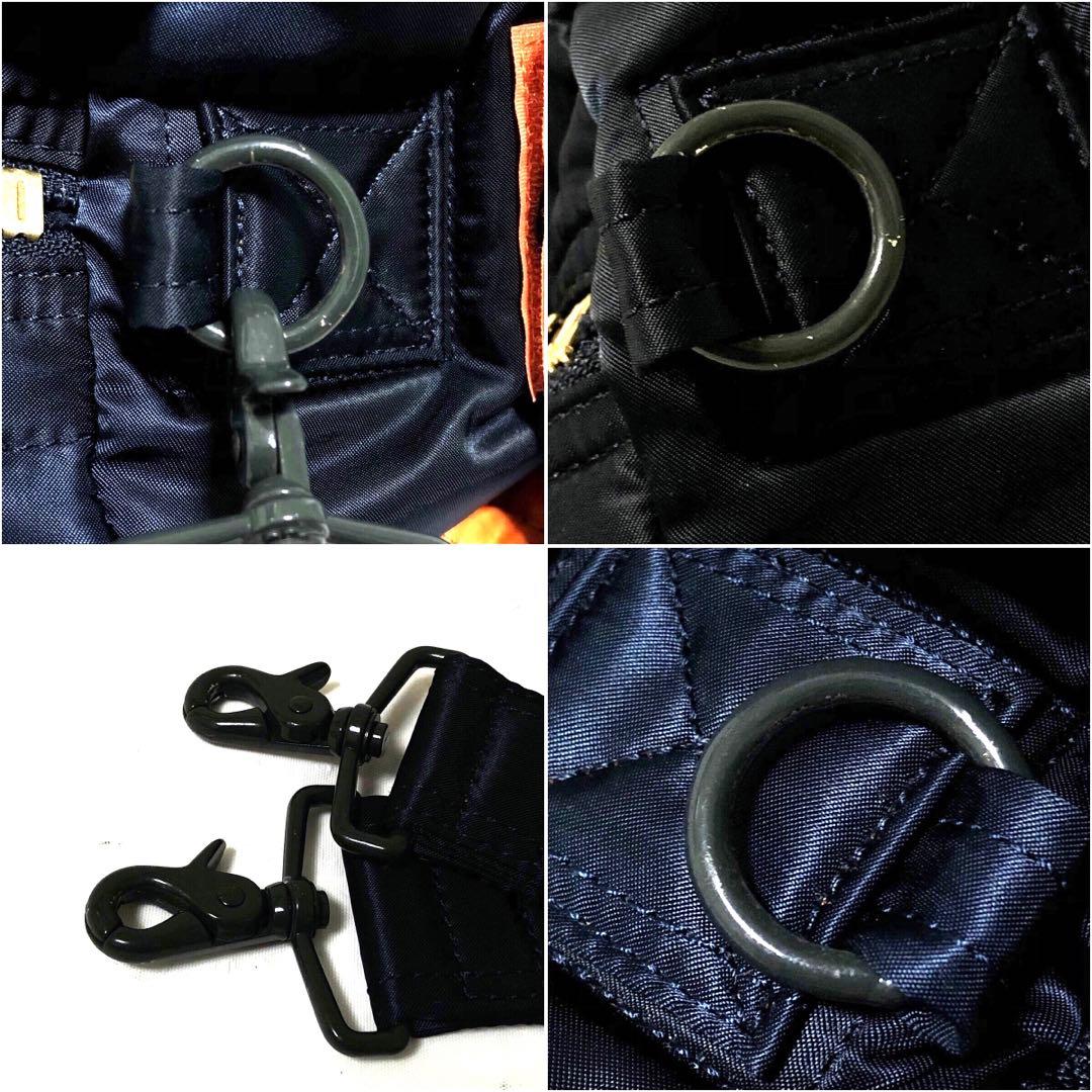 超美品✨現行タグ ポーター タンカー ボストンバッグ 2way アイアンブルー