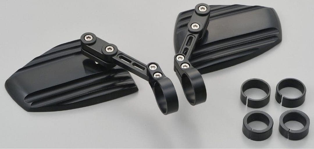 デイトナ HIGHSIDER ハイサイダー バーエンドミラー　ウェーブ