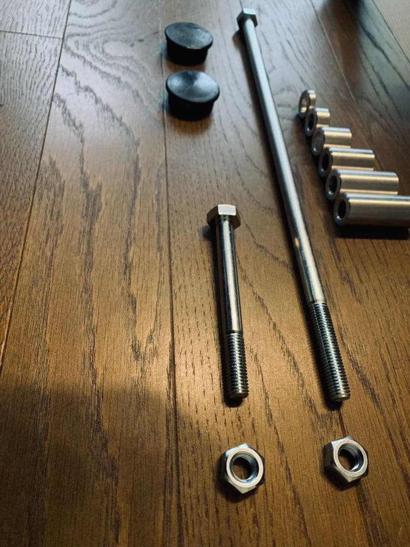 最終出品送込　ズーマー　直吊りフレーム　300mm パーツ多数セットロンホイ太足