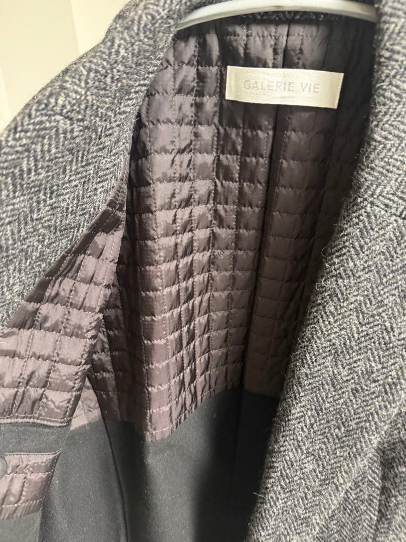 GALERIE VIE グレー系ツイードブレザー