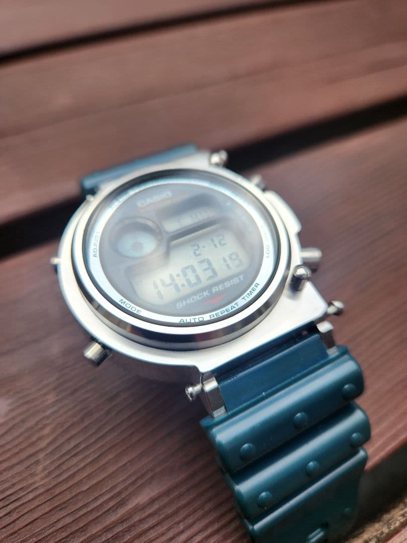 【初代青灰蛙…】G-SHOCK　フロッグマン　DW-6300B-2　電池交換済