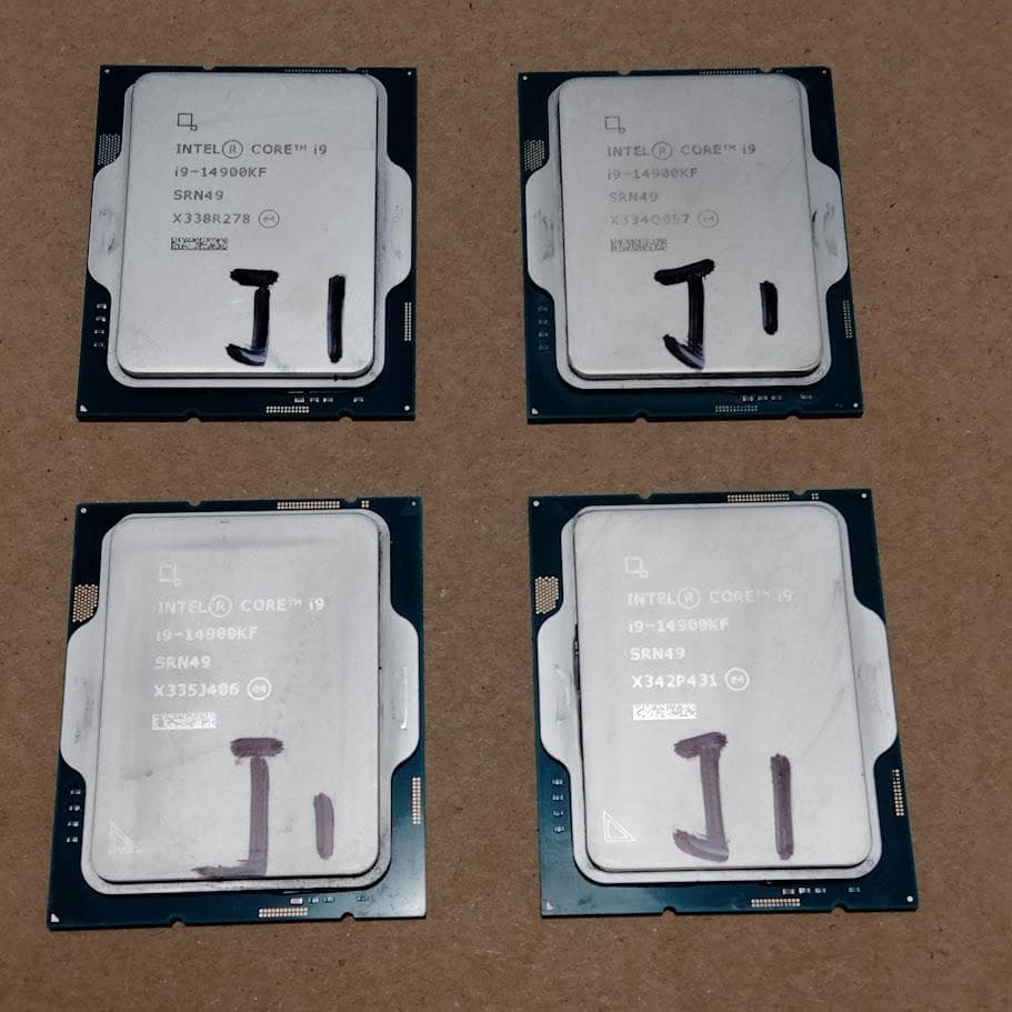 専用商品 ジャンク品 4個セット intel BX8071514900KF