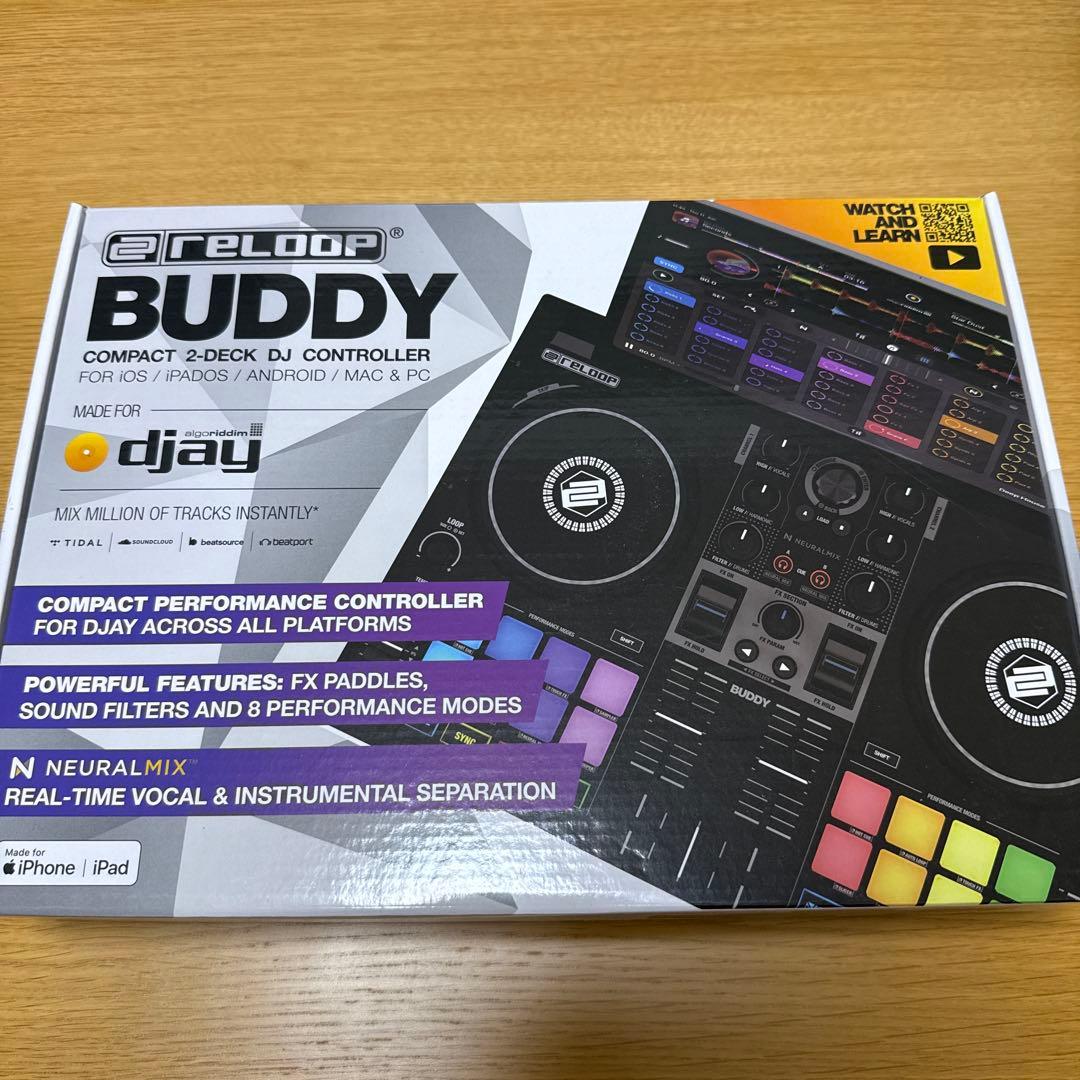 Reloop Buddy DJコントローラー Compact 2-Deck