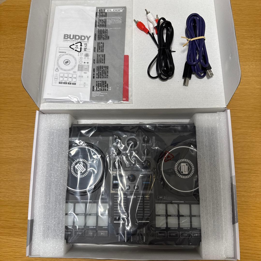 Reloop Buddy DJコントローラー Compact 2-Deck